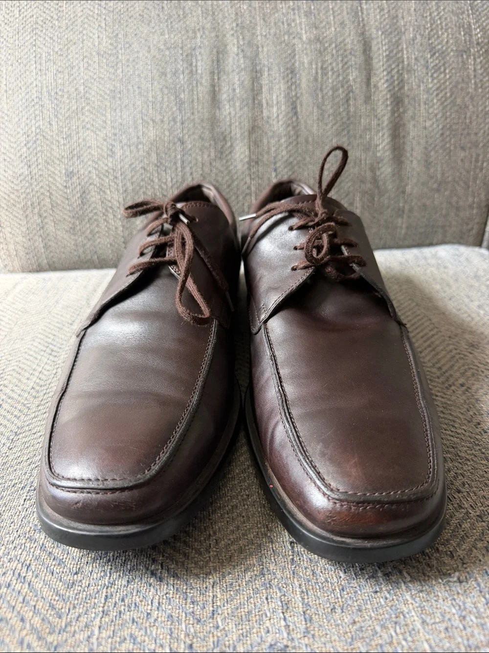 Tod’s Men’s Brown Leather 'Allaciato Quinn' Shoes 10